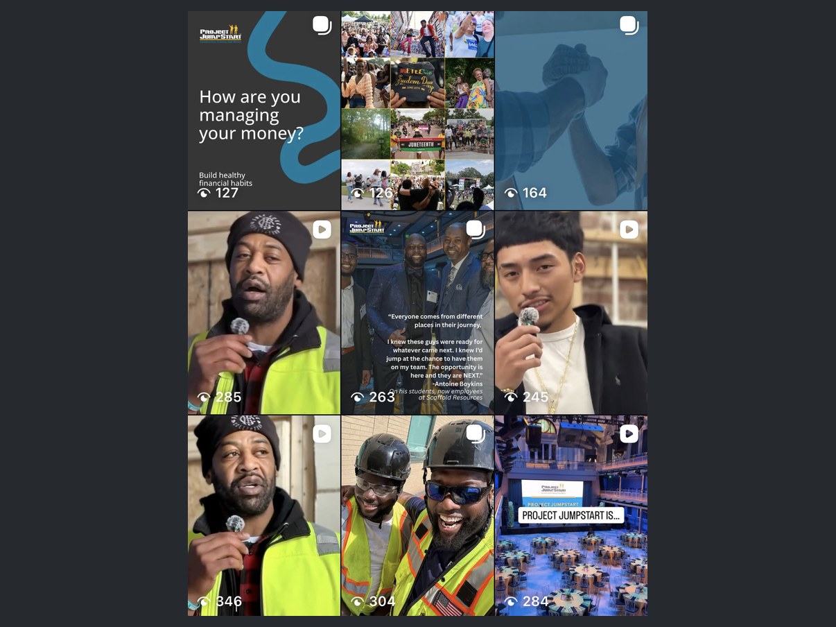 Project JumpStart — Workforce development social strategy