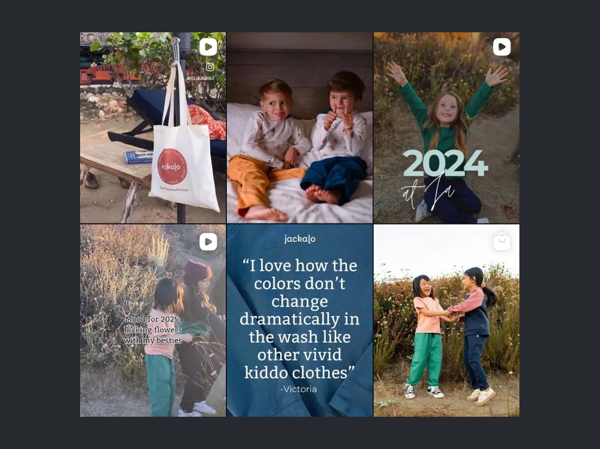 Jackalo — Sustainable kids' clothing — social & community